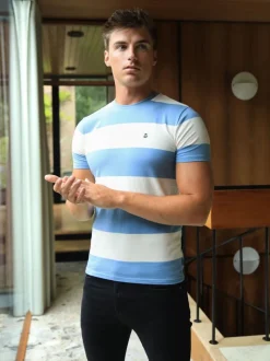 Alassio Stripe T-Shirt*Blakely Clothing Online