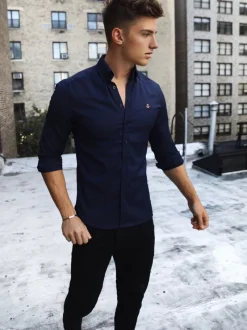 Albany Fitted Stretch Shirt*Blakely Clothing Hot
