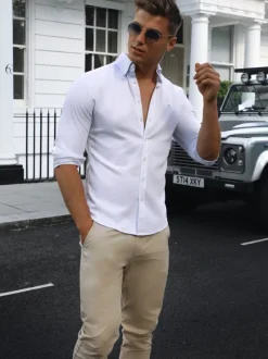 Aylsham Fitted Stretch Shirt*Blakely Clothing Cheap