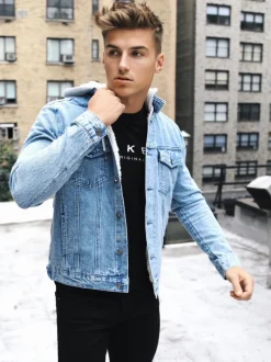 Camden Hooded Denim Jacket*Blakely Clothing Fashion