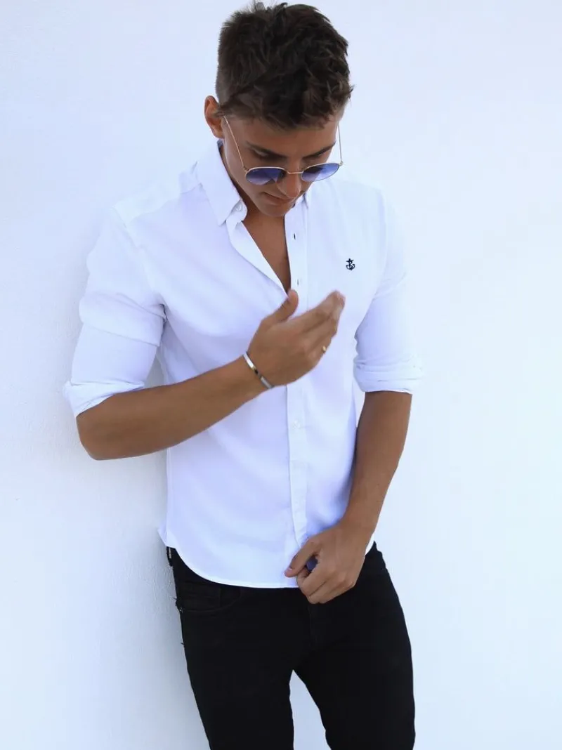 Caspian Fitted Stretch Shirt*Blakely Clothing Cheap