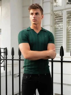 Chester Ribbed Polo*Blakely Clothing Outlet