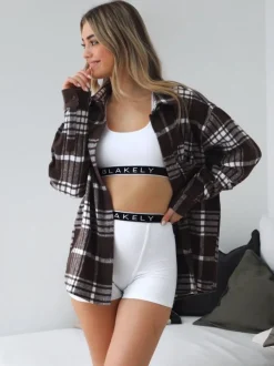 Dayton Oversized Check Shirt*Blakely Clothing Cheap