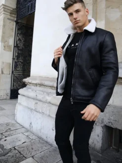 Dryden Aviator Jacket*Blakely Clothing Clearance