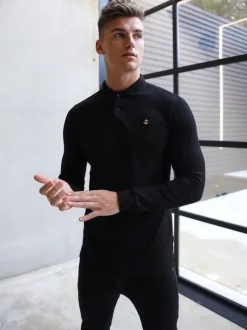 Harrow Long-Sleeve Polo*Blakely Clothing Cheap