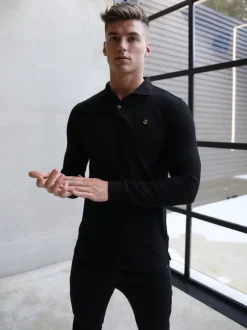 Harrow Long-Sleeve Polo*Blakely Clothing Cheap