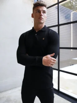 Harrow Long-Sleeve Polo*Blakely Clothing Cheap