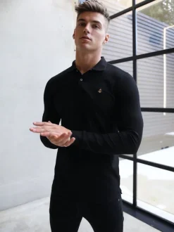 Harrow Long-Sleeve Polo*Blakely Clothing Cheap