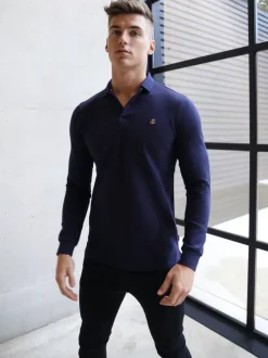 Harrow Long-Sleeve Polo*Blakely Clothing New