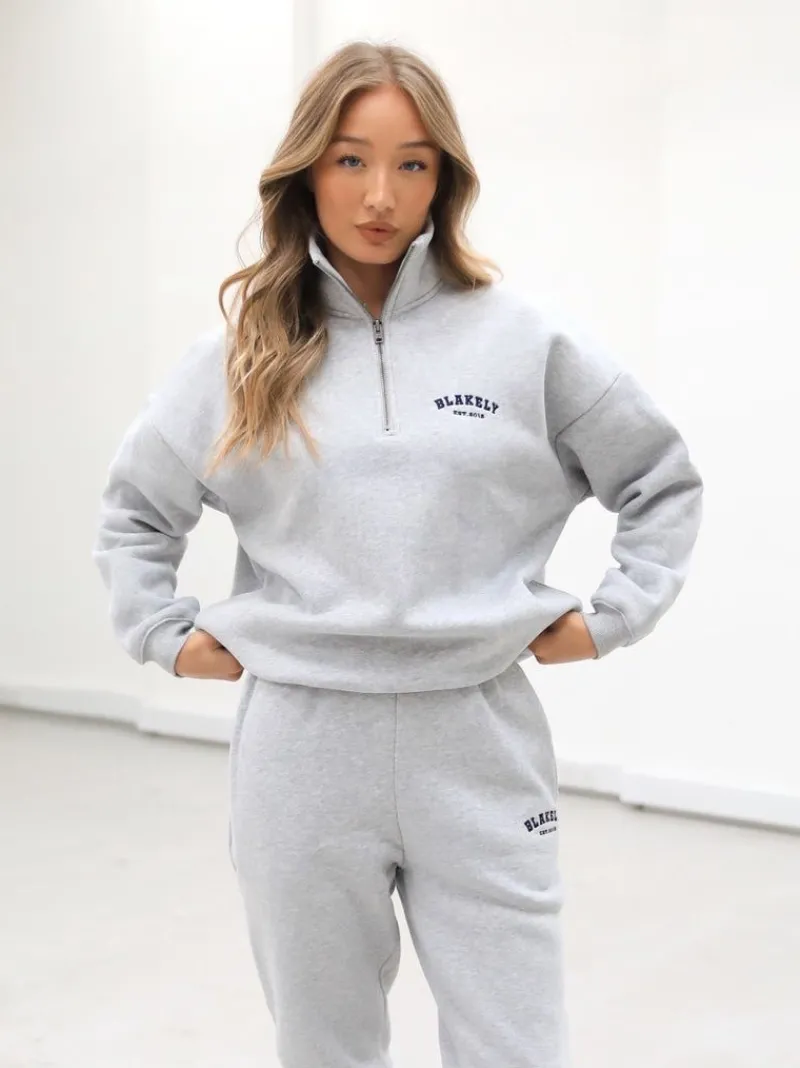 Heritage 1/4 Zip Jumper*Blakely Clothing Fashion
