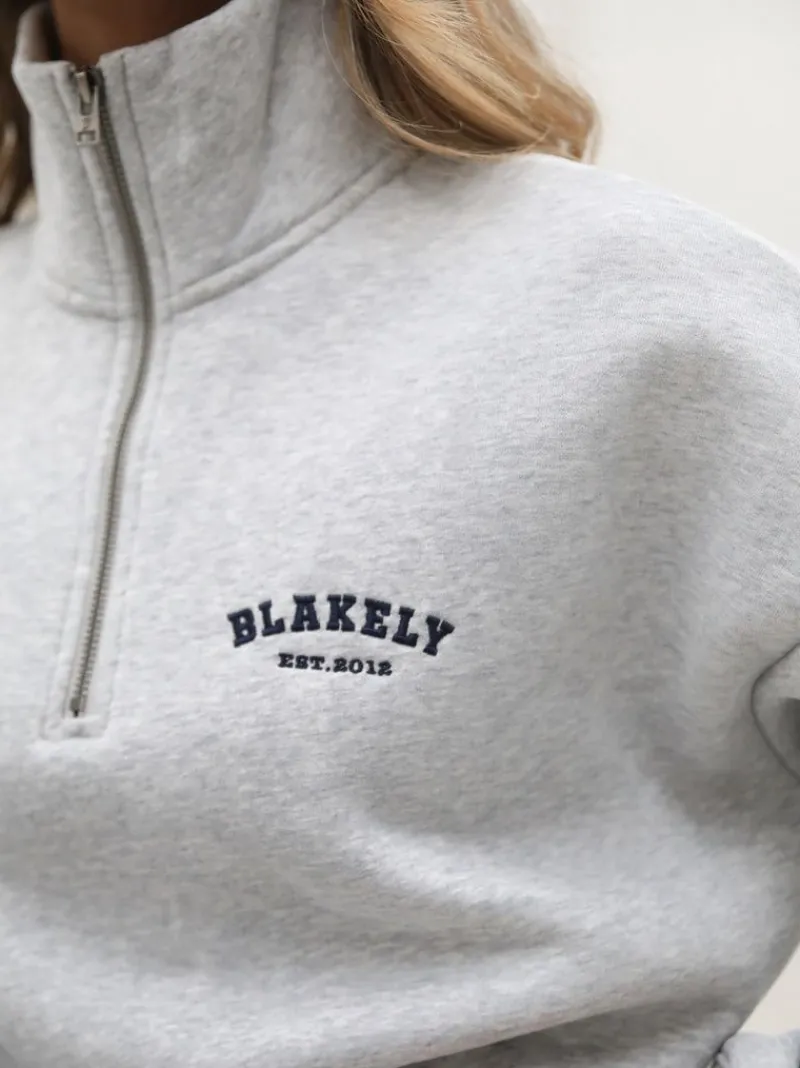 Heritage 1/4 Zip Jumper*Blakely Clothing Fashion