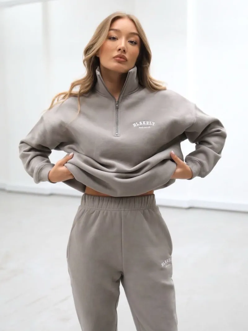 Heritage 1/4 Zip Jumper*Blakely Clothing Best
