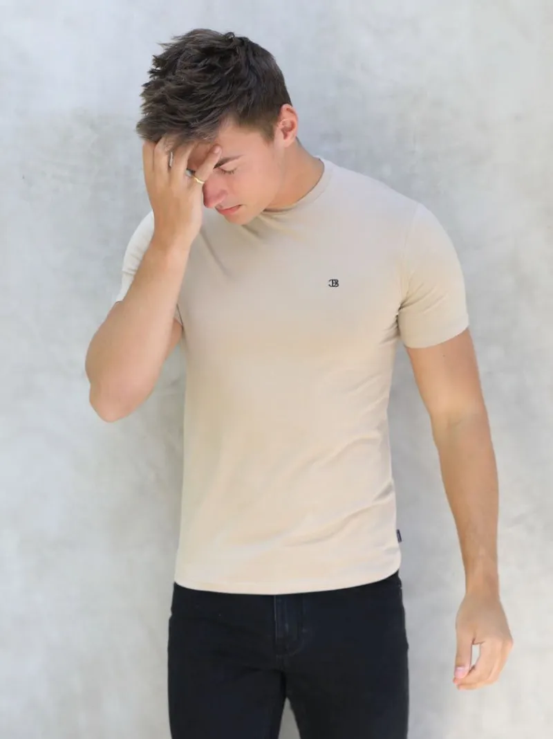 Initial Crew T-Shirt*Blakely Clothing Cheap