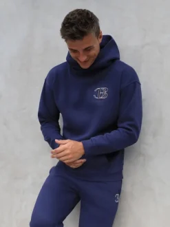 Initial Relaxed Hoodie*Blakely Clothing Hot