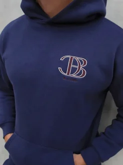 Initial Relaxed Hoodie*Blakely Clothing Hot