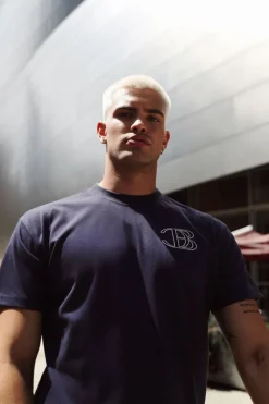 Initial Relaxed T-Shirt*Blakely Clothing Clearance