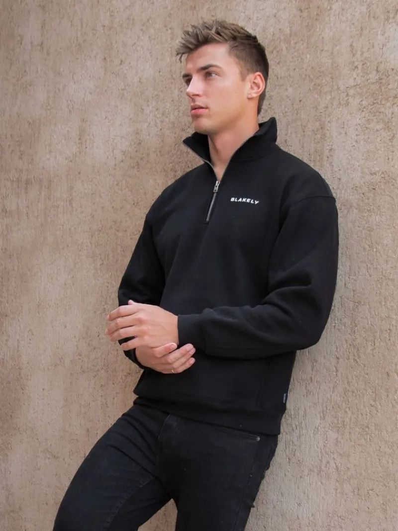 Marlow 1/4 Zip Jumper*Blakely Clothing Hot