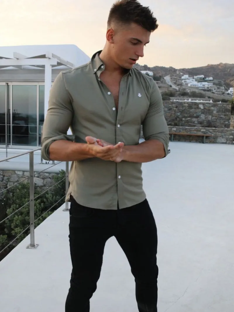 Merrick Fitted Stretch Shirt*Blakely Clothing Flash Sale