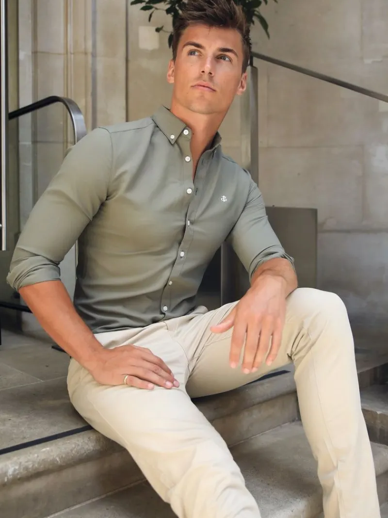 Merrick Fitted Stretch Shirt*Blakely Clothing Flash Sale