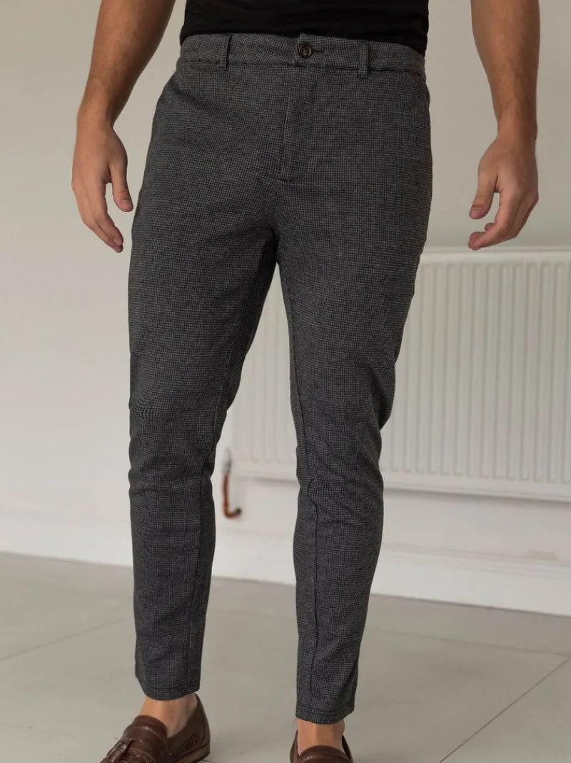Midar Check Chinos*Blakely Clothing Cheap