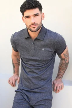 Midar Check Polo*Blakely Clothing Cheap