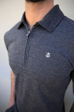 Midar Check Polo*Blakely Clothing Cheap