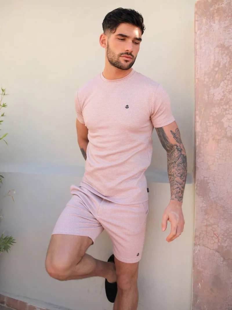 Midar Check T-Shirt*Blakely Clothing Cheap
