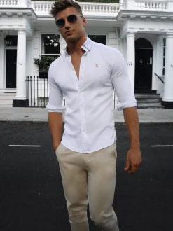 Monaco Fitted Stretch Shirt*Blakely Clothing Clearance