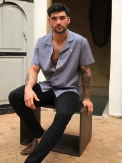 Nador Open Collared Shirt*Blakely Clothing Store