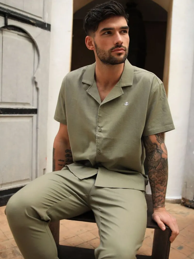 Nador Open Collared Shirt*Blakely Clothing Store