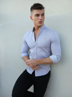 Pesaro Pinstripe Shirt*Blakely Clothing Best