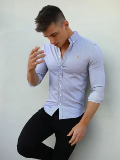 Pesaro Pinstripe Shirt*Blakely Clothing Best