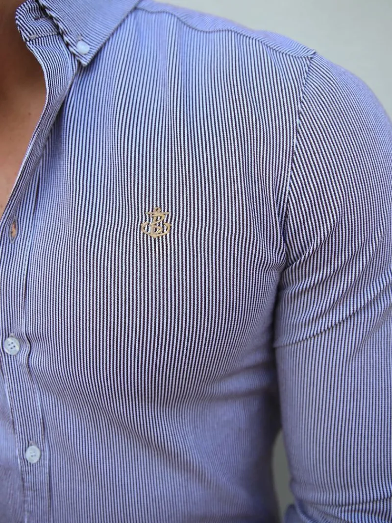 Pesaro Pinstripe Shirt*Blakely Clothing New