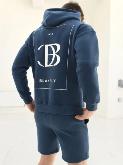 Riviera Initial Relaxed Hoodie*Blakely Clothing Flash Sale