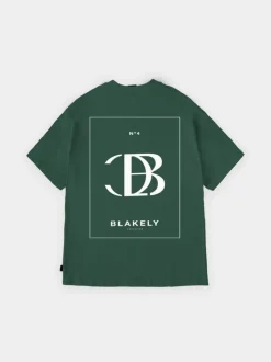 Riviera Initial Relaxed T-Shirt*Blakely Clothing Cheap