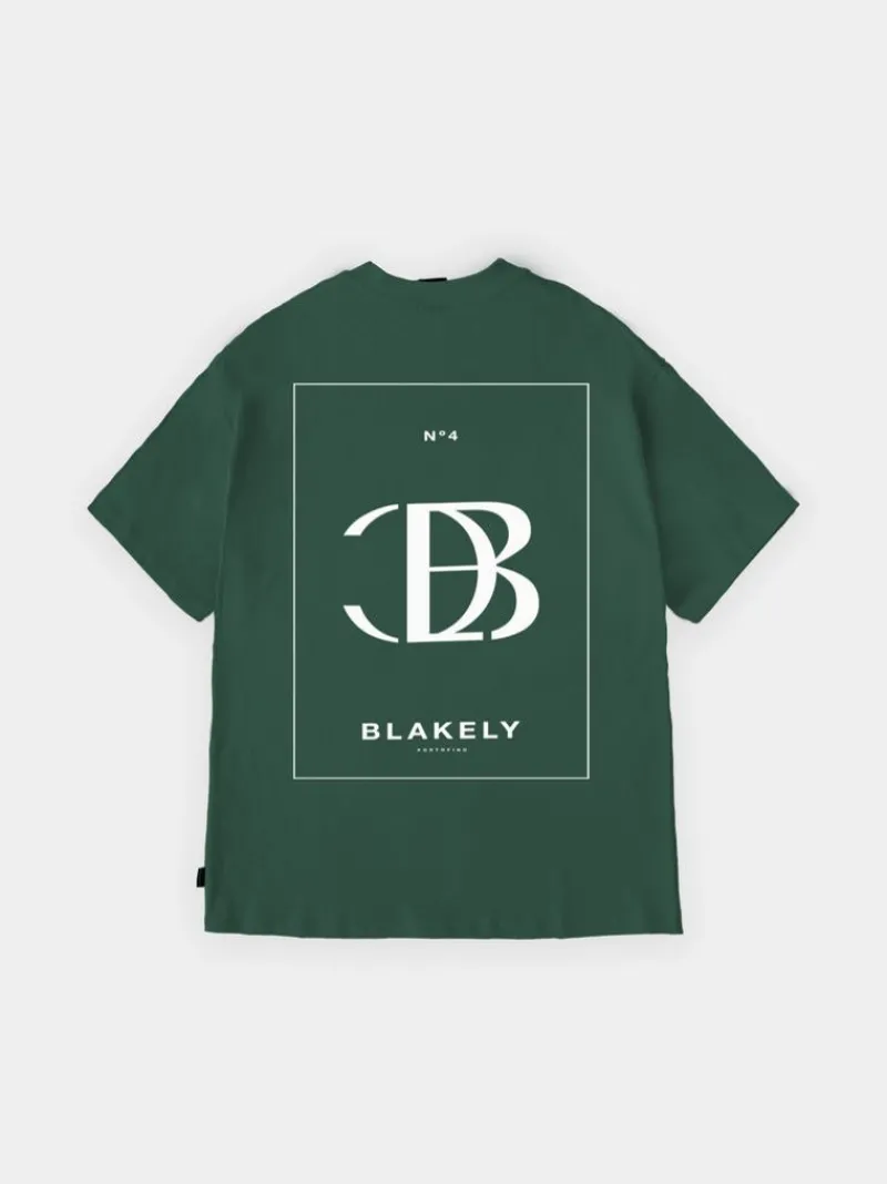 Riviera Initial Relaxed T-Shirt*Blakely Clothing Cheap