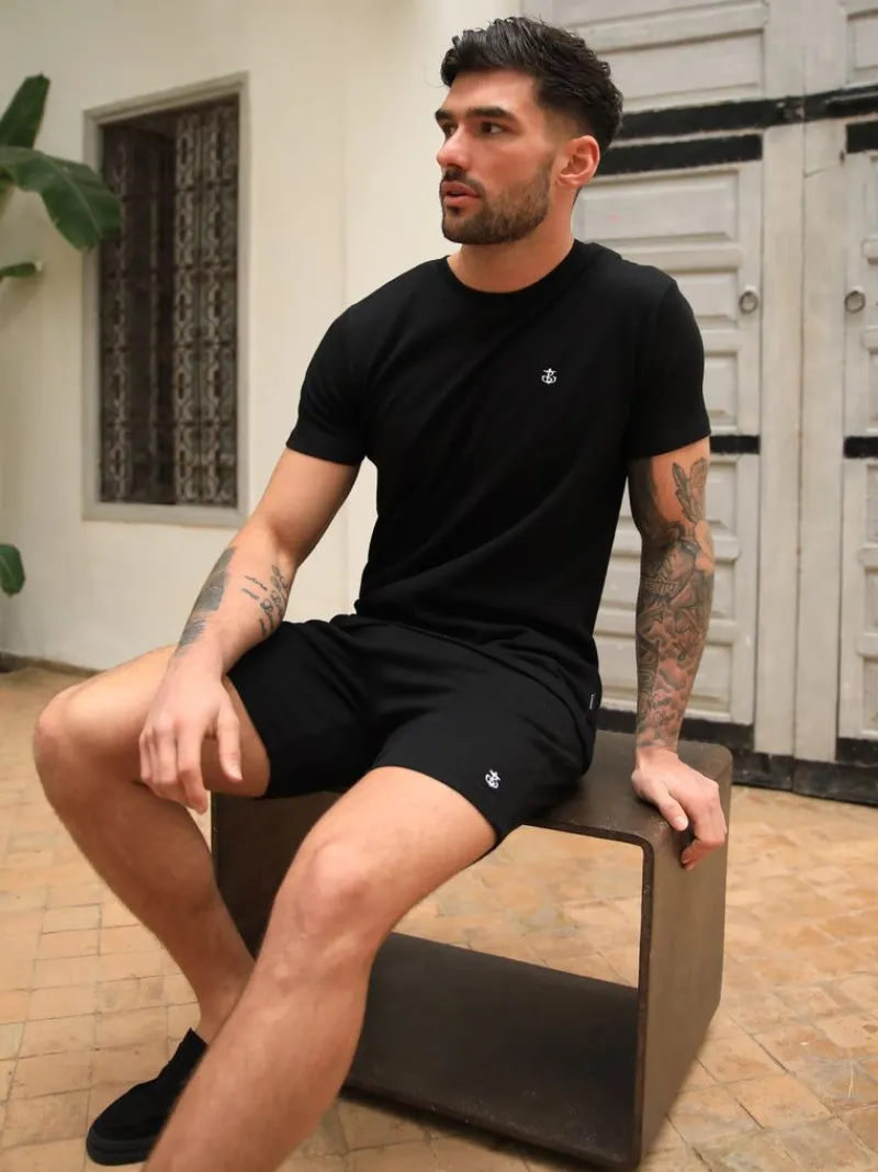 Safi Textured Fitted T-Shirt*Blakely Clothing Cheap