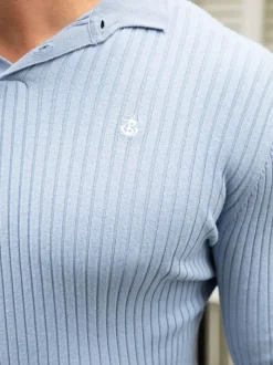 Salisbury Ribbed Polo*Blakely Clothing New