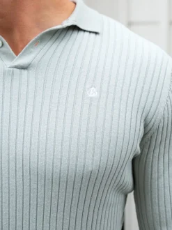 Salisbury Ribbed Polo*Blakely Clothing Store