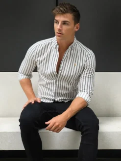 Savona Stripe Shirt*Blakely Clothing New