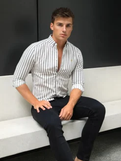 Savona Stripe Shirt*Blakely Clothing New