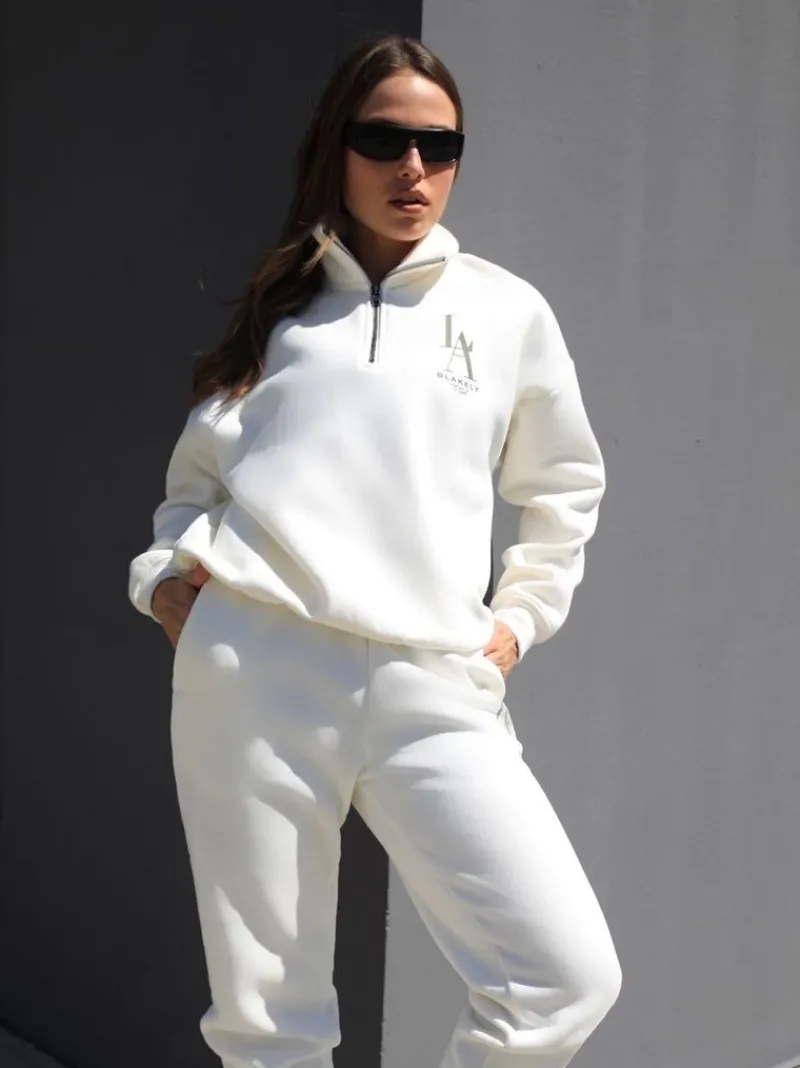 Studio 1/4 Zip Jumper*Blakely Clothing Outlet