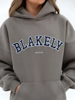 Varsity Oversized Hoodie*Blakely Clothing Hot