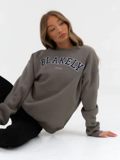 Varsity Oversized Jumper*Blakely Clothing Best