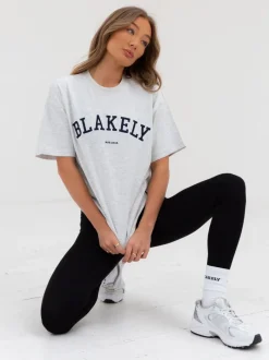 Varsity Oversized T-Shirt*Blakely Clothing New