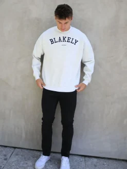 Varsity Relaxed Jumper*Blakely Clothing Sale
