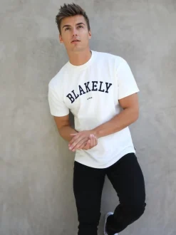 Varsity Relaxed T-Shirt*Blakely Clothing Fashion
