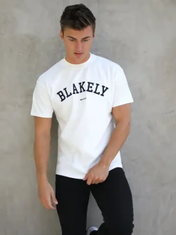 Varsity Relaxed T-Shirt*Blakely Clothing Fashion