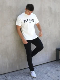Varsity Relaxed T-Shirt*Blakely Clothing Fashion