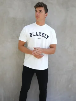 Varsity Relaxed T-Shirt*Blakely Clothing Fashion